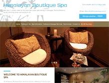 Tablet Screenshot of himalayanspa.co.uk